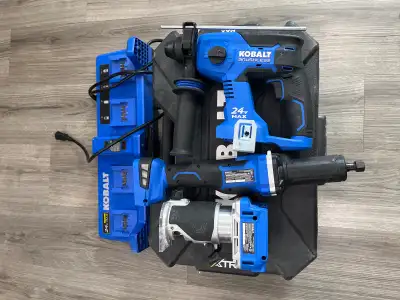 Kobalt 24v tool bundle, View more