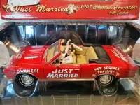 1:18 Diecast ERTL RC2 1967 Chevrolet Chevelle Conv Just Married