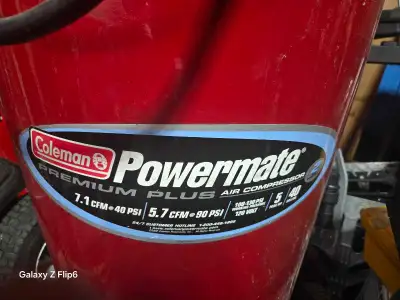 Coleman air compressor , View more