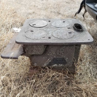 Old wood stove