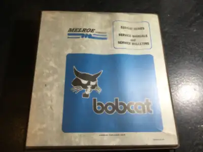 Bobcat 520, 530 533 Skid Steer Loader Repair Manual Isuzu Kohler, View more