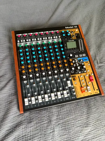 TASCAM Model 12 Multitrack Recorder / Mixer / USB Interface, View more