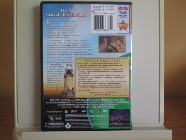 Pete’s Dragon (Disney) - DVD dans CD, DVD et Blu-ray  à Longueuil/Rive Sud - Image 2