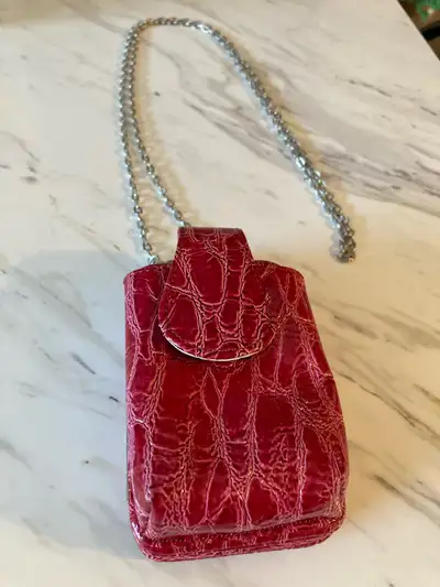Leather Clasp Purse, View more
