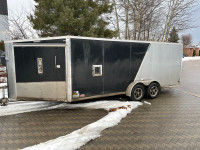 Enclosed trailer with thunder cat and sidewinder trades ??