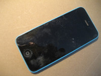 iphone 5C,  model A1529, unit power on, in good cosmetic conditi