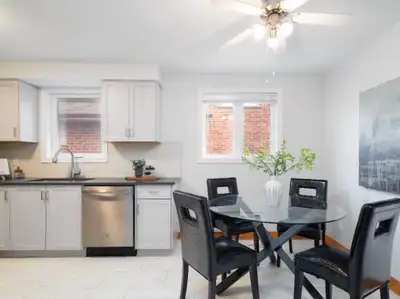 Ground/Main Floor for Rent – Private Entrance | Available August 1, 2025- ideal for a family. Locate...