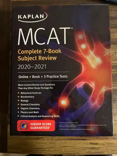 Kaplan MCAT Complete 7-Book Subject Review, View more