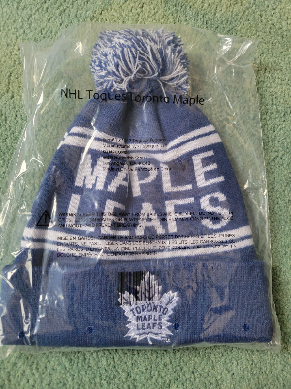 Toronto Maple Leafs toque - Tim Hortons. BNWT /Unisex 2 for $15 in Multi-item in Oshawa / Durham Region