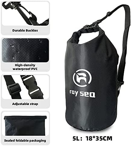 RAYSEA Paddle Board Waterproof Dry Bag Black, Inflatable Paddle in Other in City of Toronto - Image 2