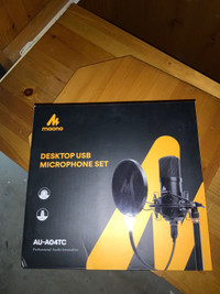 Unopened mic for computer