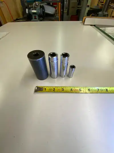 Deep sockets chrome, Snap-On, Mac, S&K, View more