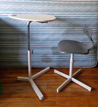 Table and Chair ( Height Adjustable), View more