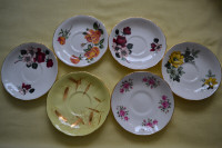 "Queen Anne" fine Bone China saucers