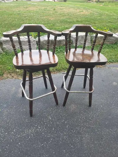 Wooden Swivel Bar Stools, View more