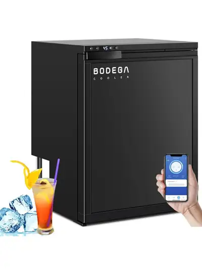 BODEGACOOLER 12V Fridge, 65L, WiFi, Travel Use, View more