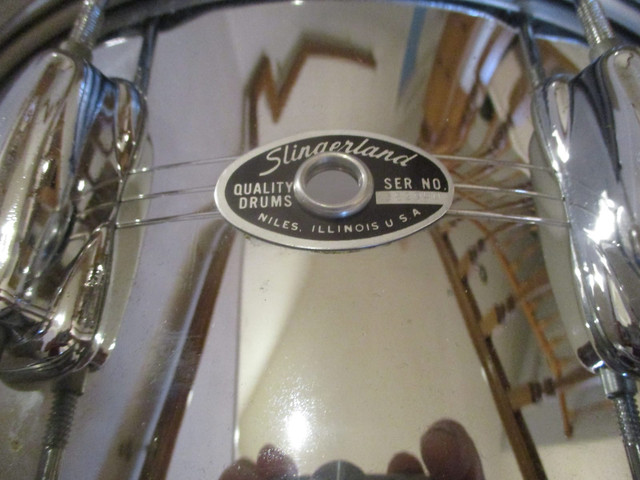 Vintage Slingerland.no.133 snare & Avidis highhats in Drums & Percussion in Sudbury