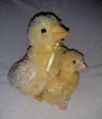 2 Yellow Baby Duck Chicks,Douglas Cuddle Toy, 8"/11" Plush Toys