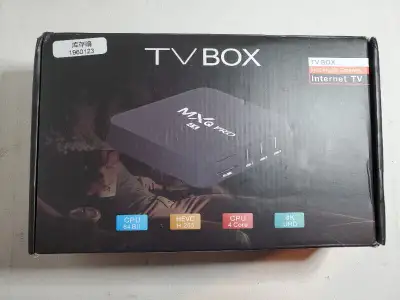 TV Box multimedia gateway CPU 64Bit 4K used/boîte pour TV usagé, View more