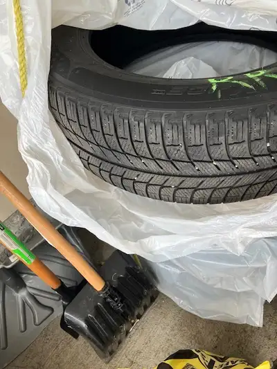 4 winter tires for at least 2 seasons left in good shape winter tiers for SUV