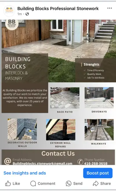 At Building Blocks we prioritize the quality of our work to match your satisfaction. We do new insta...