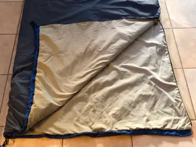 Used Adult Size 32" X 78" Light Weight And Compact Blue/Gray Sle, View more
