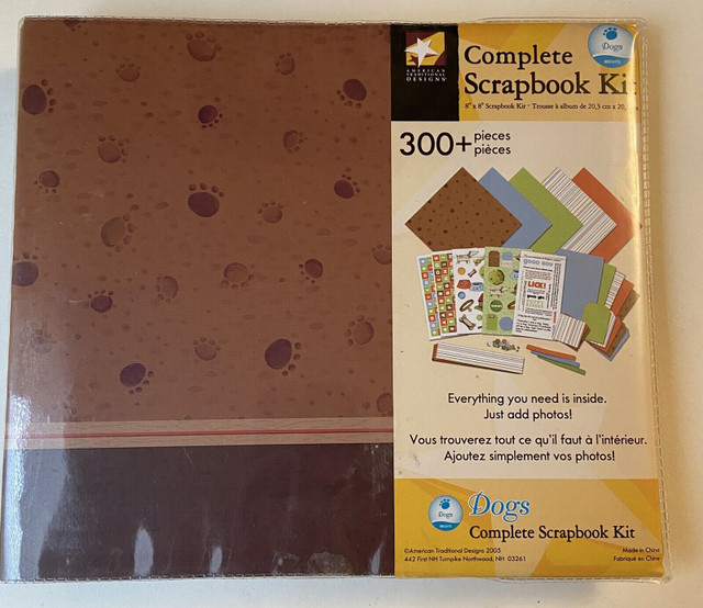 New Dogs complete scrapbook kit  in Hobbies & Crafts in Mississauga / Peel Region