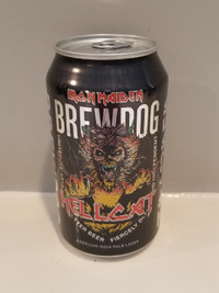 Iron Maiden Hellcat Beer Can