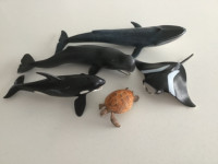 Ocean Animals, set of 5