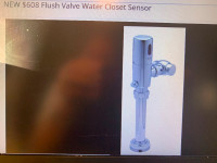 NEW Water Closet Sensor, 1.6 Gpf, Inlet Size 1" IPS, Spud Coupli