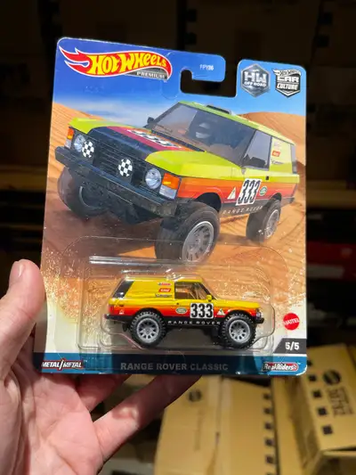 2023 Hot wheels Off Road Premium Range Rover Classic Yellow, View more