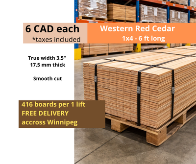 Looking for cedar that actually looks good and works easy? These boards are kiln dried, smooth cut,...