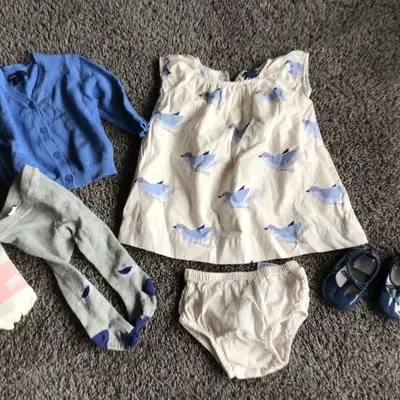 Baby girl fancy GAP outfit, size 3-6 months, View more