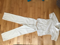 Men’s small white nursing uniform/Golf shirt
