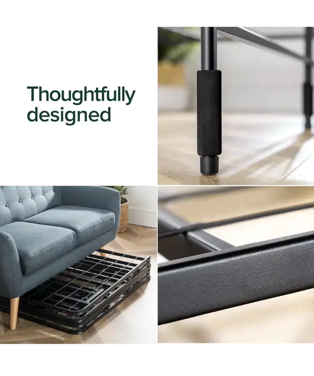 Zinus Queen Bed Frame - Tool free assembly in Beds & Mattresses in Delta/Surrey/Langley - Image 7