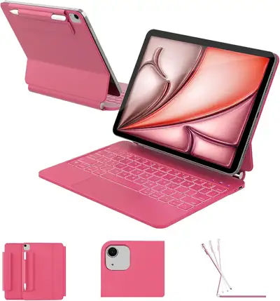 ❤️NEW IN BOX: Magnetic Keyboard Case for iPad Air & Pro 11, View more