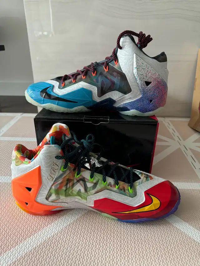 DS Brand New Nike Lebron XI What The Lebron Sz 11 in Men's Shoes in Markham / York Region - Image 6