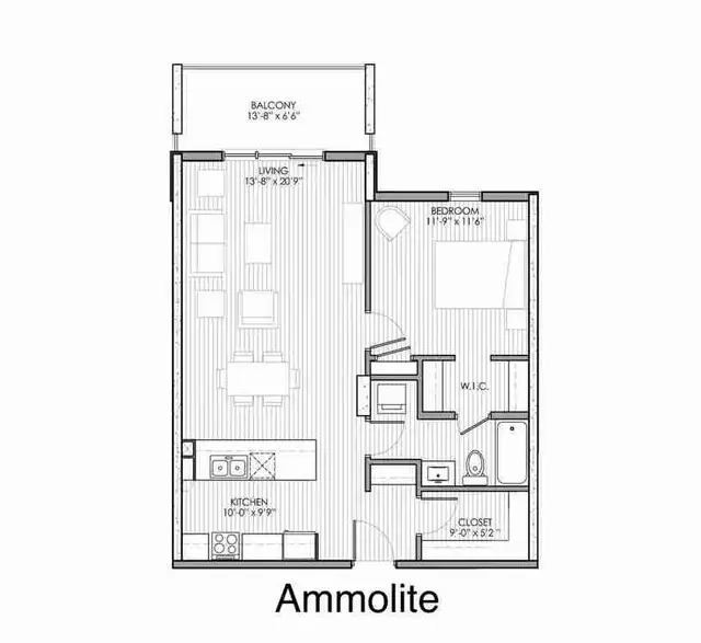 1B+Den LeaseTransfer | NO DEPOSIT I Available Sep 27