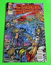 Cyber Force #2 Image Comics Modern Age (1993) NM/MT.