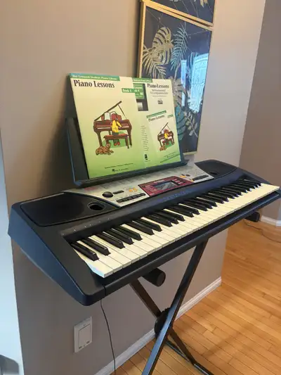 YAMAHA KEYBOARD IN PERFECT CONDITION & ACCESSORIES , View more