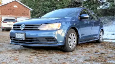 New vehicle arrived, this 2015 Jetta was leased new, then bought-out, been in the family since new!...