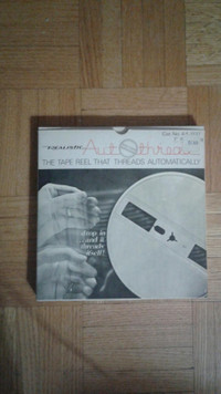 Realistic Auto Thread reel 7 in for reel to reel tape deck two a