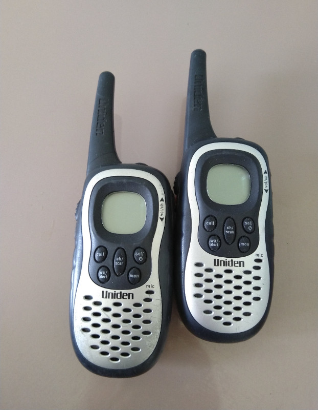Uniden Walkie Talkie included Charger $50/kit reduced price in Garage Sales in Markham / York Region