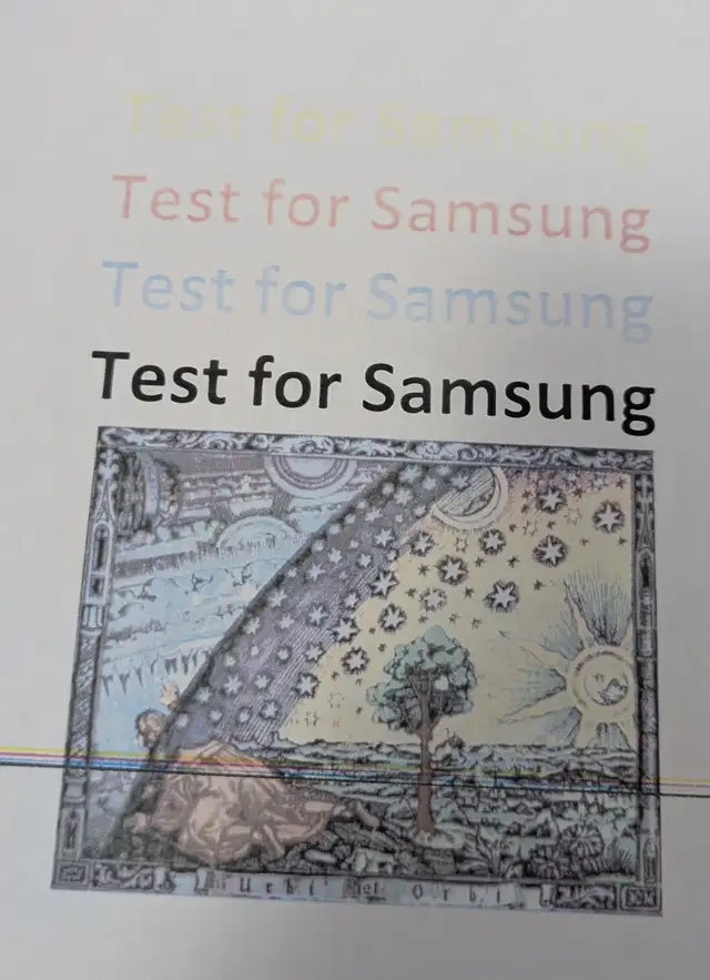 FOR SPARES OR FOR RECOVERY! Samsung CLP-325W Color Laser Printer in Printers, Scanners & Fax in City of Toronto - Image 8