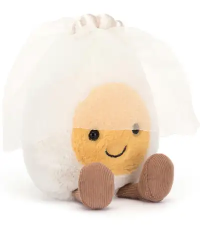 Jellycat Jelly cat - Amusables Boiled Egg Bride With original Jellycat tag attached Original price:...