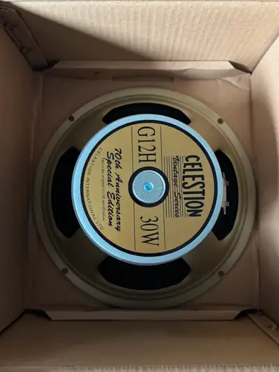 Celestion G12H 70th Anniversary Speaker – Made in UK, View more