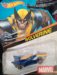 2014 Hot Wheels Marvel Character Car of Wolverine 