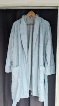 La Vie En Rose blue bathrobe (M/L)