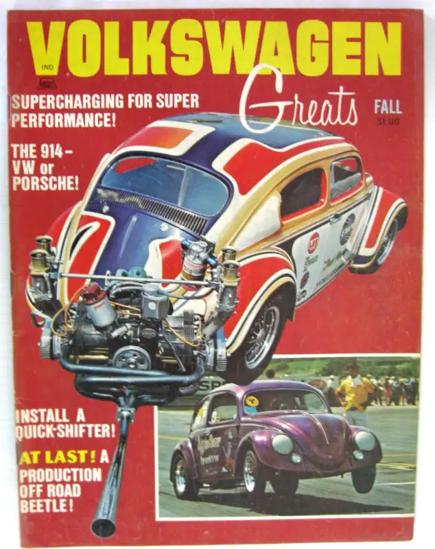 VINTAGE 1971/72/73/74 VOLKSWAGEN GREATS MAGAZINES..10$  EACH in Arts & Collectibles in West Island - Image 3
