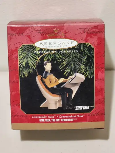 Hallmark Star Trek Commander Data, View more